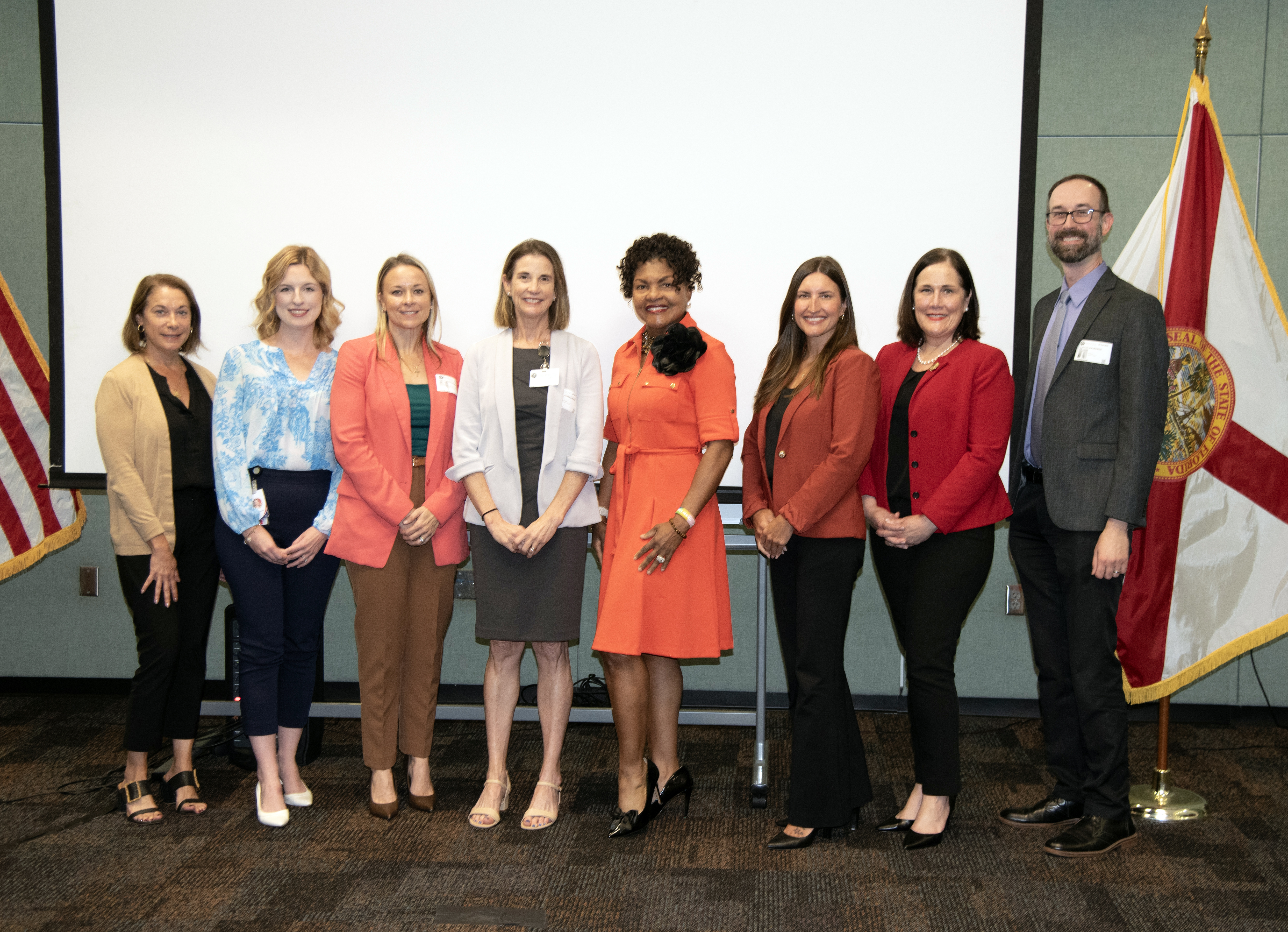 Florida Children and Youth Cabinet members convened at the Florida Department of Education to recognize Suicide Prevention Awareness Month
