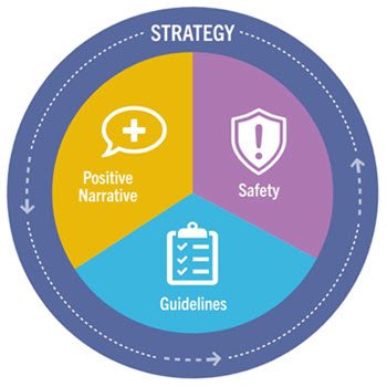Safe Reporting Strategy Wheel