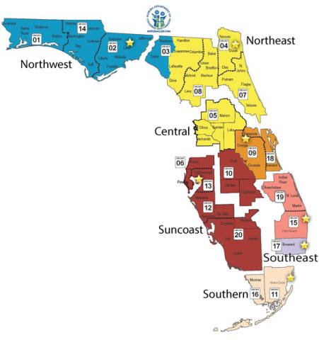 Managing Entities Map